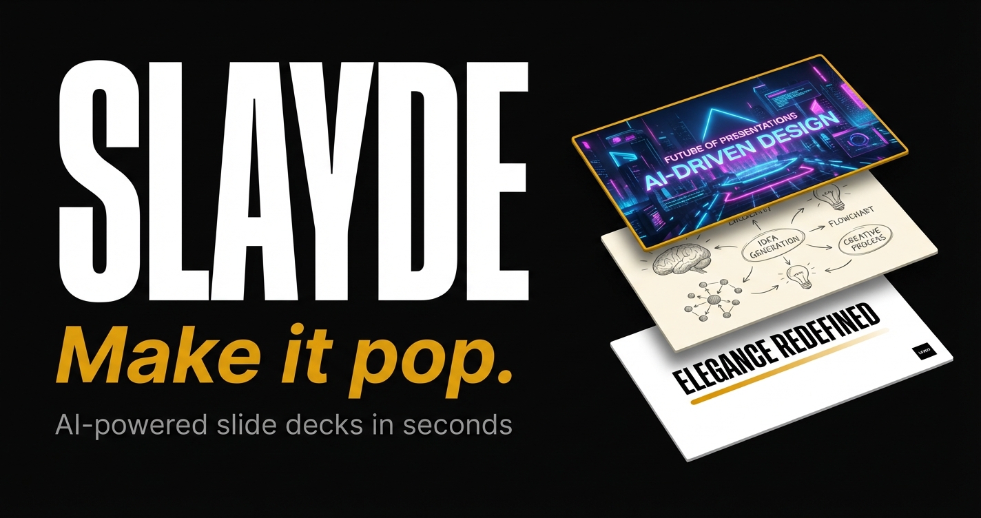 Slayde — AI Presentation Maker